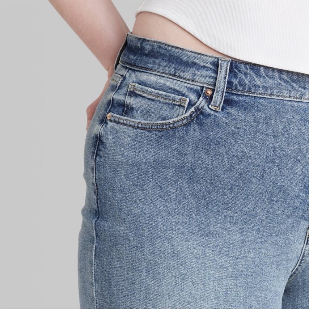 Wild Fable High Rise Straight Leg Jeans - Picture 4 of 12